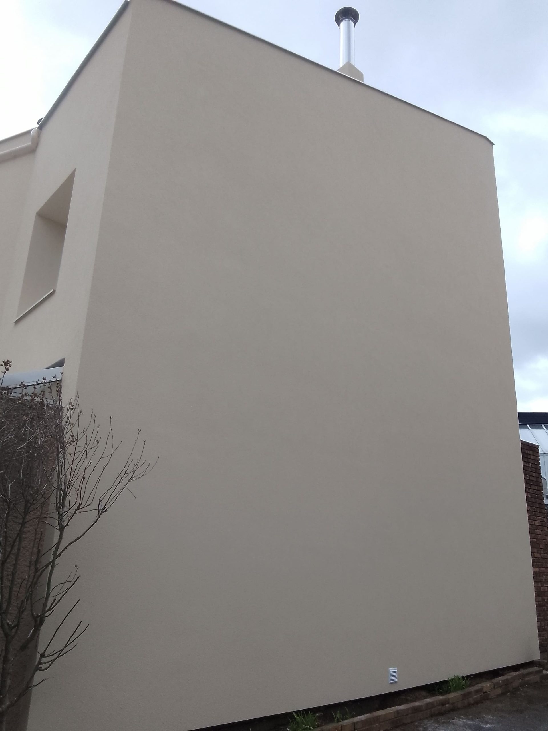 Façade latérale gauche après ITE - Jouy-le-Moutier 95 - Mira Façade